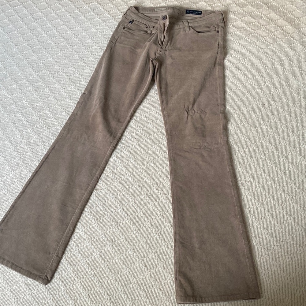 AG corduroy pants, size 28